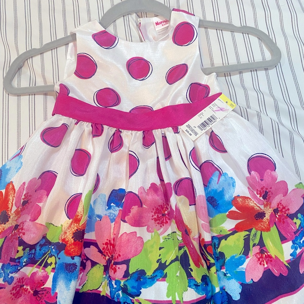 Toddler girls floral dress